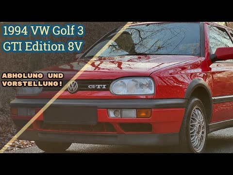 450km pickup! With obstacles? VW Golf 3 GTI 8V pickup and presentation!