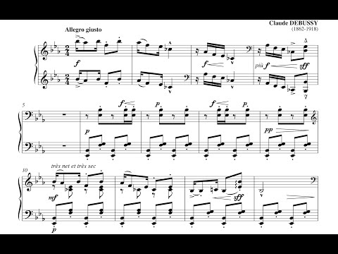 Debussy - Golliwogg's Cakewalk (from Children's Corner) - Cyprien Katsaris Piano (Live)