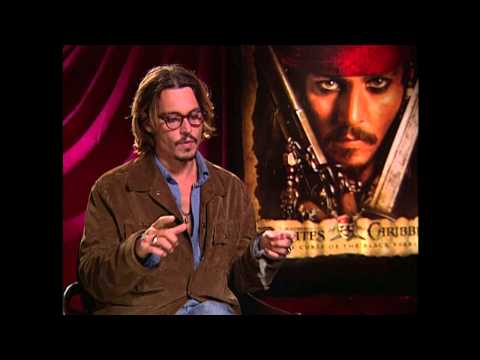 Pirates of the Caribbean: Johnny Depp "Jack Sparrow" Exclusive Interview Part 1 of 2 | ScreenSlam