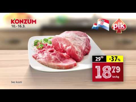 Konzum: Akcija katalog 10.3. - 16.3.2016.