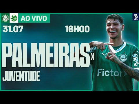 JOGO COMPLETO | PALMEIRAS 3 X 1 JUVENTUDE | BRASILEIRO SUB-20 2025