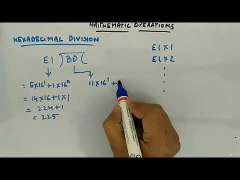 Hexadecimal Division - Digital Circuits and Logic Design