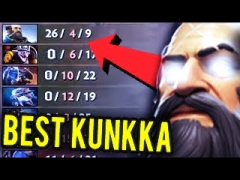 !Attacker TOP 1 Kunkka Dota 2