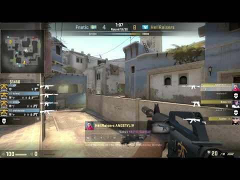 CS:GO fnatic V HellRaisers Mirage SLTV StarSeries X