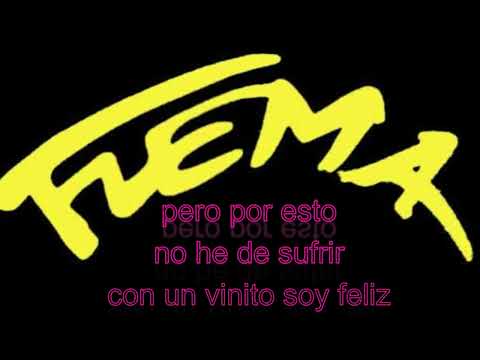 FLEMA-MAS FELIZ QUE LA MIERDA (LETRA)