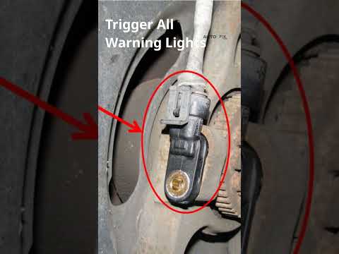 ABS, ESC, & Traction Light ON While Driving? Do THIS First! #shorts #carrepair