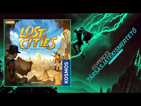#270. Elveszett városok | Egyperces társasjátékismertető - Game-Obscura