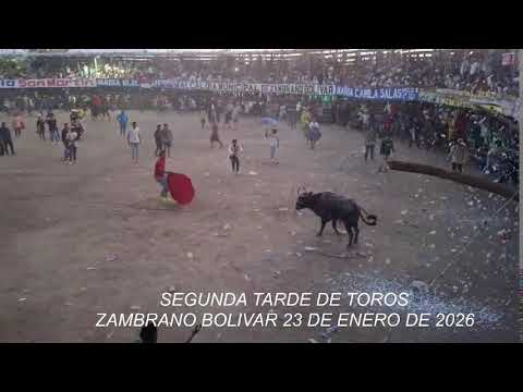 Segunda tarde de CORRALEJAS  EN ZAMBRANO BOLIVAR EN VIVO 23 ENERO DE 2026 #zambrano #zambranobolivar