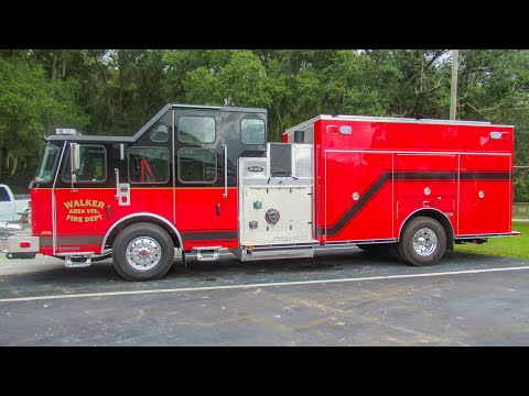 Walk Around of Walker Area Fire Department's Top Mount Pumper - SO144199