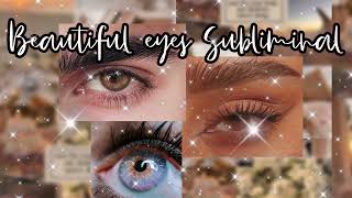 GET RID OF SWOLLEN EYES SUBLIMINAL | EXTREMELY BEAUTIFUL EYES (ULTRA POWERFUL)