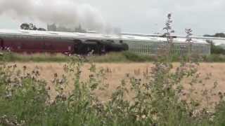 preview picture of video 'The Royal Wessex - 5th July 2014 - Return. LMS 44932 through Barnham'