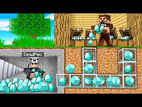 SINIRSIZ ELMAS MİLYONERİ OLDUM 😱 - Minecraft