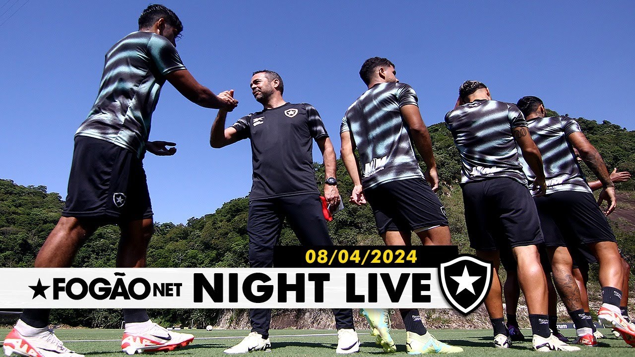 NIGHT LIVE | Botafogo insere Artur Jorge em processo, e elenco será avaliado pelo treinador