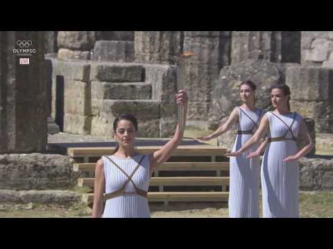 The Lighting of the Olympic Flame | Tokyo 2020