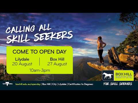 Calling All Skill Seekers to Open Day!