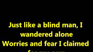 I Saw The Light by David Crowder Band Lyrics