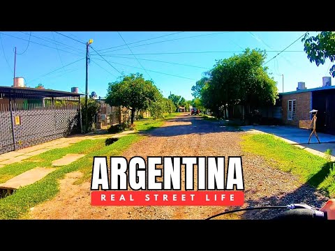 🚴‍♂️ Cycling Through Fontana Neighborhoods 🇦🇷 | Housing Areas Near Resistencia, ChacoFontana Part 1