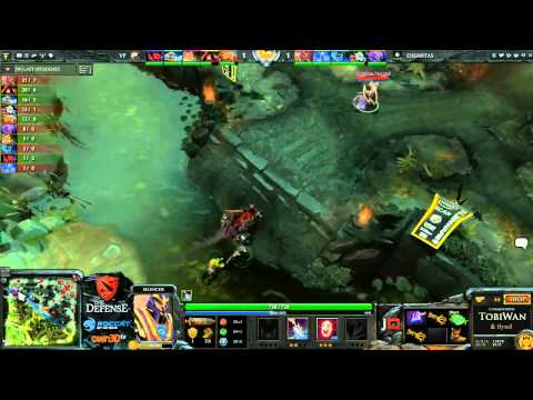 VirtusPro vs Dignitas Game 3 - The Defense 3 - TobiWan