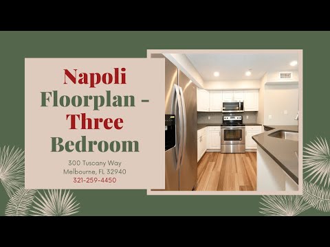 Napoli - 3 Bedroom w/ Den Virtual Tour