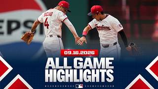 Highlights from ALL GAMES on 9/10 (Petey Halpin's EPIC go-ahead HR, PCA's TWO-HOMER GAME & MORE!)