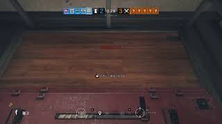 🔴［R6S］レインボーシックスシージ　（風邪気味です。）
