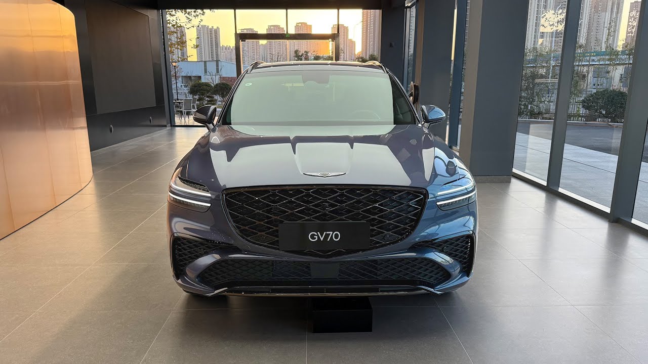 2025 Hyundai Genesis GV70 Sport detailed visual review 4k | 제네시스 GV70 스포츠패키지