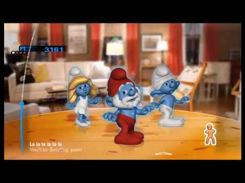 Smurfs dancing to Boom Shakalaka but it's synced properly