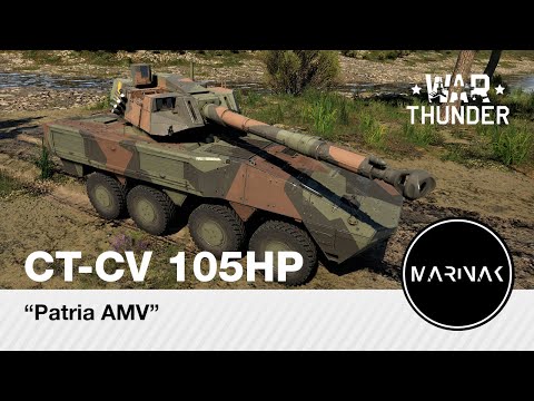 War Thunder CZ #206 │ CT-CV 105HP │ Patria AMV