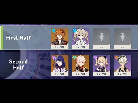 𝗖𝗵𝗶𝗹𝗱𝗲-𝗕𝗮𝗿𝗯𝗮𝗿𝗮 𝗗𝘂𝗼 & 𝗥𝗮𝗶𝗱𝗲𝗻 𝗛𝘆𝗽𝗲𝗿 - 4.0 Spiral Abyss (Floor 12, 9★)