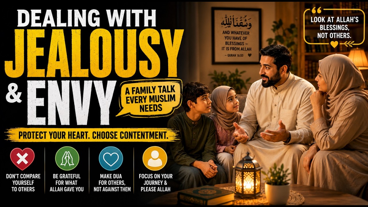 The Islamic Cure For Jealous & Envy
