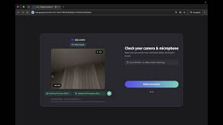 Reset your browser permissions before the video stream
