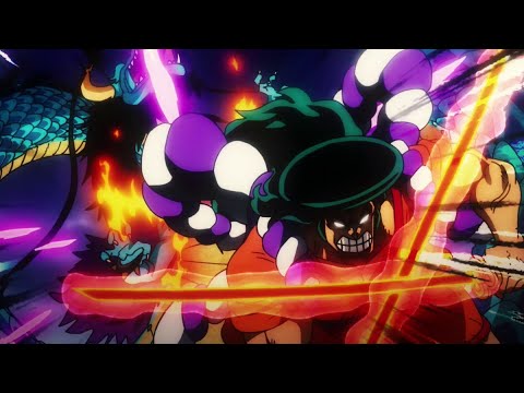 Oden Cuts Kaido | Oden vs Kaido「4k」「60fps」║ One Piece