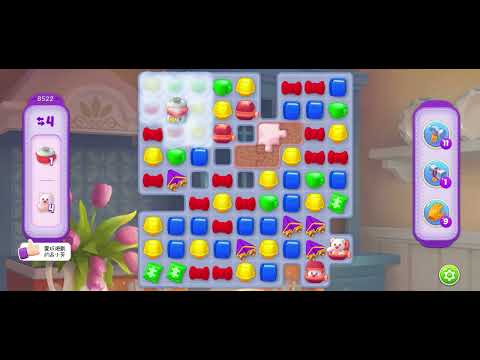 Homescapes Level 8522 夢幻家園第8522關 ～～ no boosters