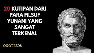 Download lagu 20 kutipan Dari Para Filsuf Yunani Yang Sangat Terkenal #Thales #socrates #aristóteles #plato mp3