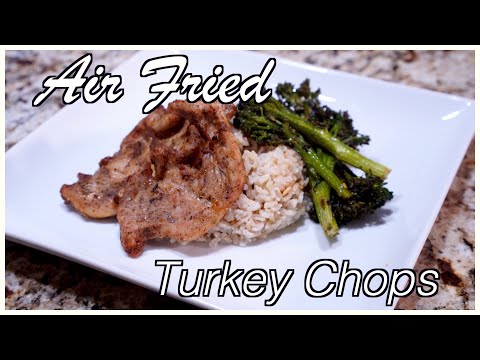 Air Fryer Recipe: Turkey Chops.... Whats for Dinner?