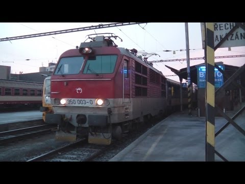 ZSSK 350.003 - EC 378 SLOVENSKÁ STRELA - Brno hlavní nádraží
