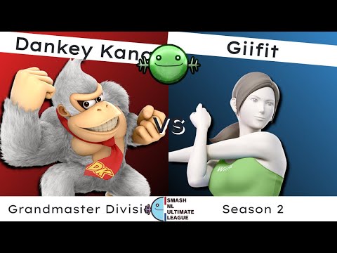 SNUL S2W1 - Dankey Kang (Donkey Kong) Vs. Giifit (Wii Fit Trainer) [Grand Master]