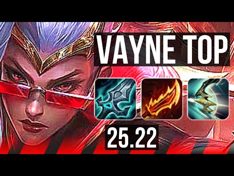 VAYNE vs GAREN (TOP) | Comeback | EUW Master | 25.22