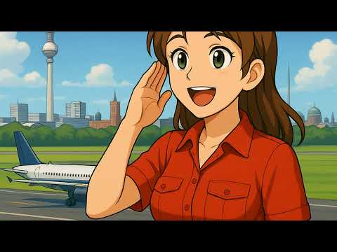 Lena Travels Episode 1: Travel from New York to Berlin to start her Europe tour, learn German A1/A2
