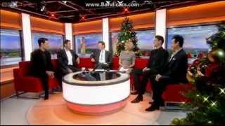Il Divo Interview &amp; O Holy Night - BBC Breakfast 13-12-2012
