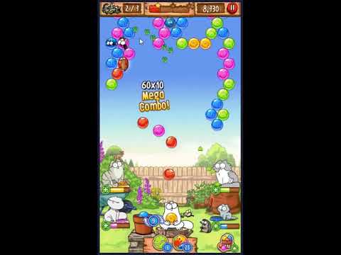 Simon's Cat Pop Time Level 550 - NO BOOSTERS 😺 | SKILLGAMING ✔️