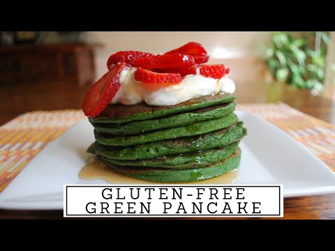 Spinach Oats Banana Pancake |  Healthy Pancake Recipe | Gluten-free Green Pancake | Eggless Pancake