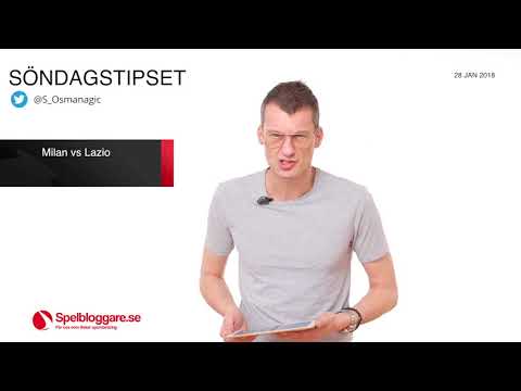 Speltips Milan - Lazio & Chelsea - Newcastle 28/1 2018