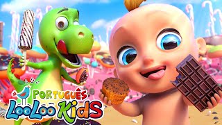 🍫CHOCOLATE - As Rodas do Ônibus - Músicas Infantis- Canções infantis - LooLoo Kids Português