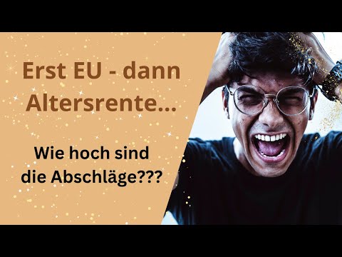 Nach der Erwerbsminderung in die Altersrente - musst Du mit Abschlägen rechnen?