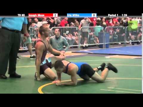 Men`s Freestyle 70 KG Joseph Moon vs. Eric Milks