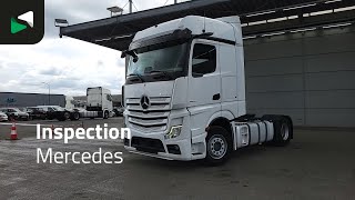 Tracteur routier Mercedes-Benz Actros 1848 4X2 BigSpace Retarder Mirrorcam 2x Tanks Standklima à vendre - Image 4 | Autoline LU Tracteur routier Mercedes-Benz Actros 1848 4X2 BigSpace Retarder Mirrorcam 2x Tanks Standklima | Image 4 - Autoline