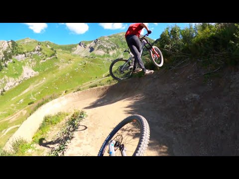 Bikepark Chatel Vink Line Follow cam with Anthony Rocci