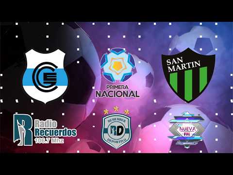 EN VIVO: GIMNASIA DE JUJUY VS SAN MARTIN SAN JUAN PN 2026 (AUDIO)