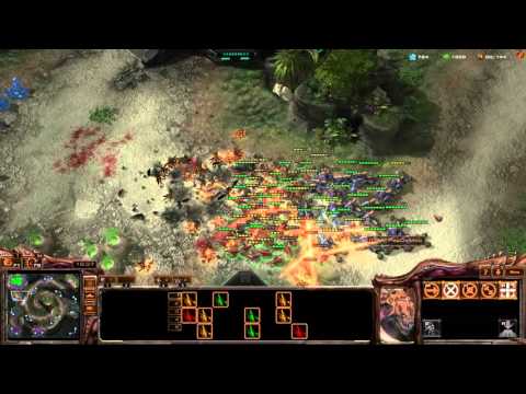 Zerglings vs Hellions - Starcraft 2